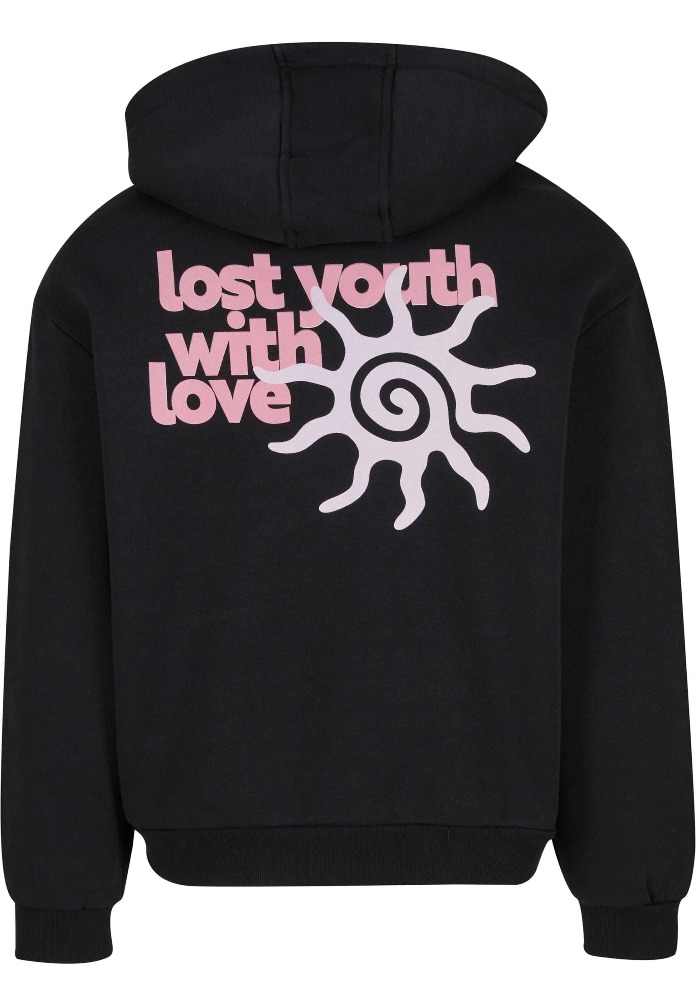 Giacca di felpa 'With Love' di Lost Youth in nero