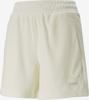 PUMA Loosefit Shorts in Weiß: predná strana