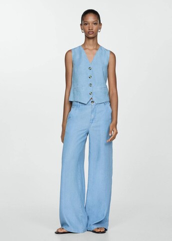 Gilet 'Luisa' MANGO en bleu