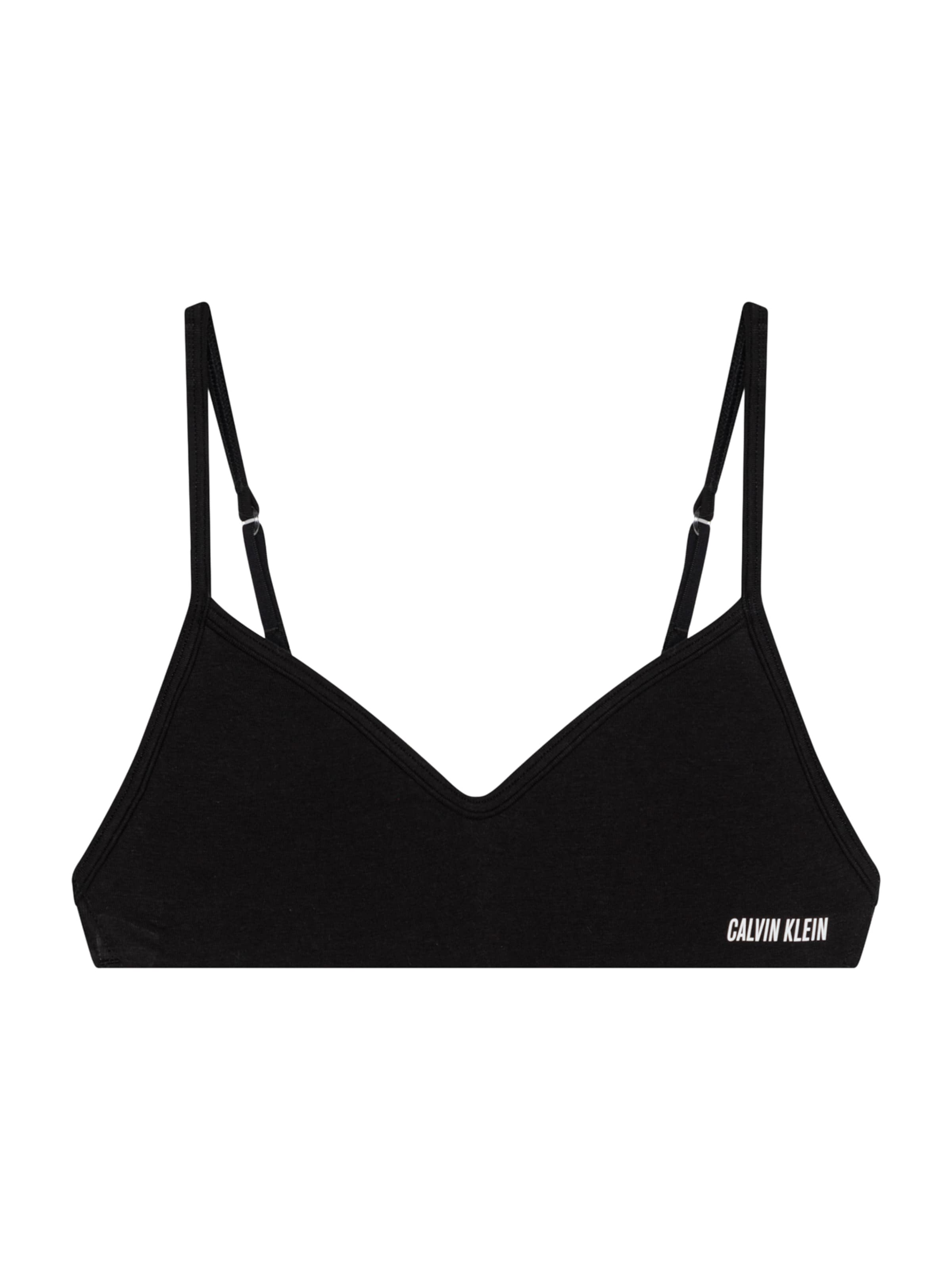 Calvin Klein Underwear Τρίγωνο Σουτιέν σε μαύρο: μπροστά