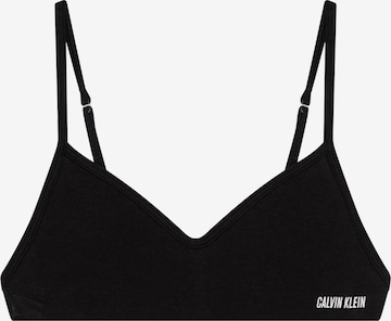 juoda Calvin Klein Underwear Trikampė Liemenėlė: priekis
