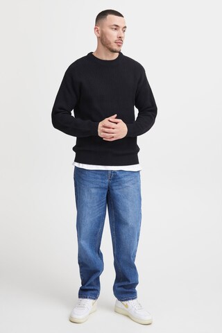 !Solid Pullover in Schwarz