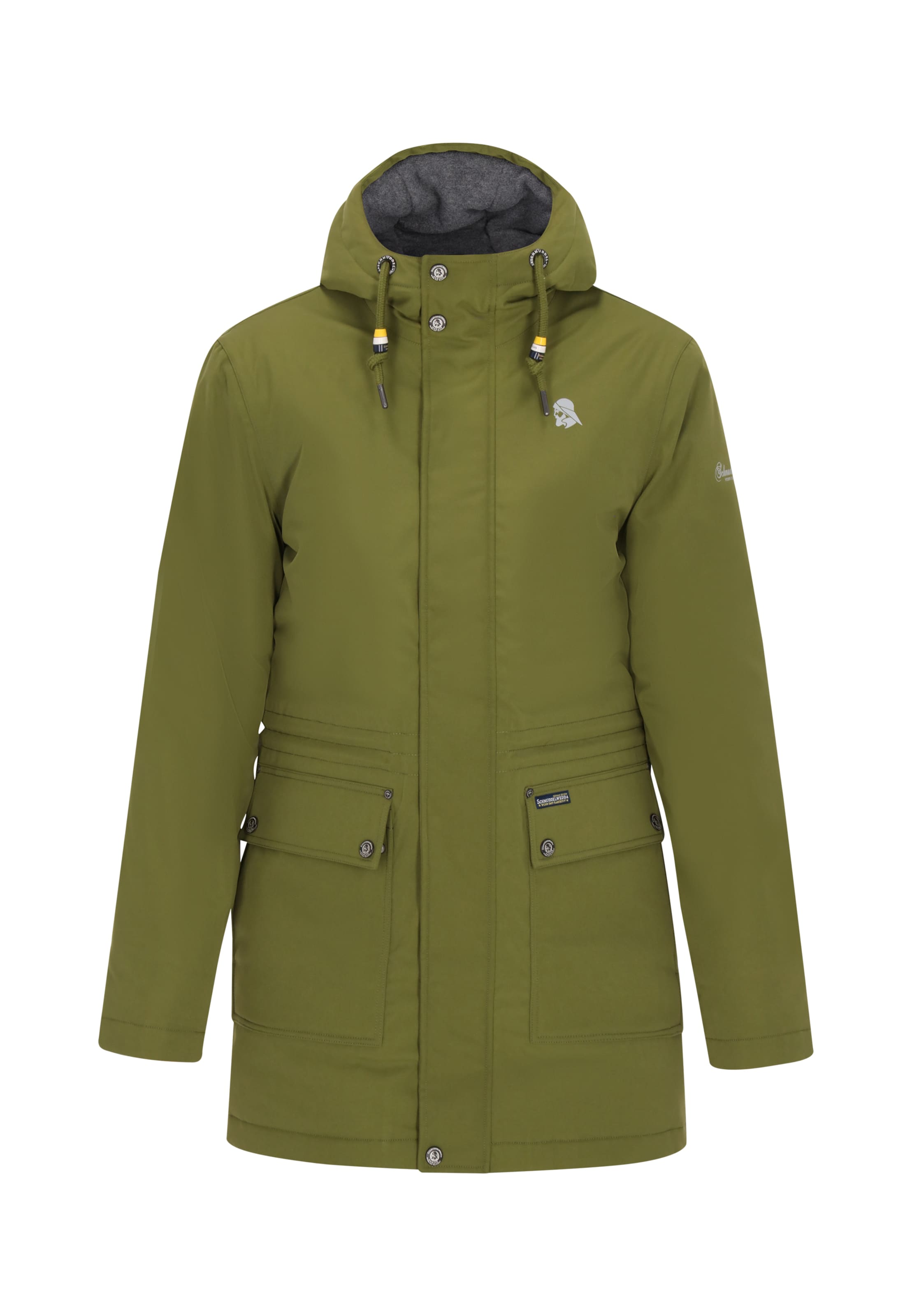 Schmuddelwedda Функциональная куртка в Зеленый: спереди