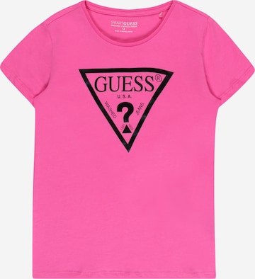 GUESS Shirt in Roze: voorkant