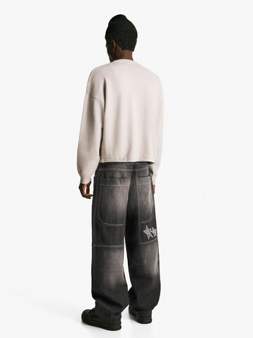 Baggy Jeans de la Bershka pe negru