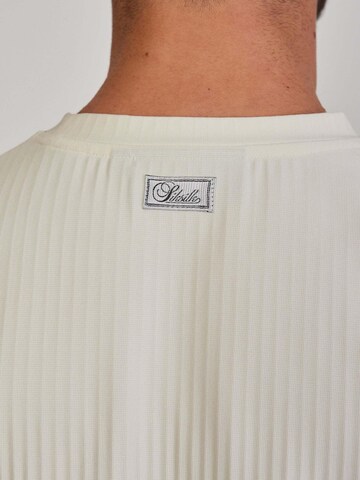 SikSilk Shirt 'Plisse' in Beige