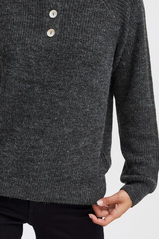 ICHI Sweater 'Ihnovo' in Grey