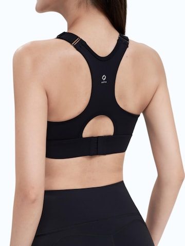mymotus Bustier Sport bh 'mymotus®, ladies high performance Bra, FB131' in Zwart
