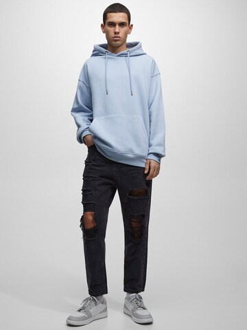 Pull&Bear Loosefit Jeans i grå: forside