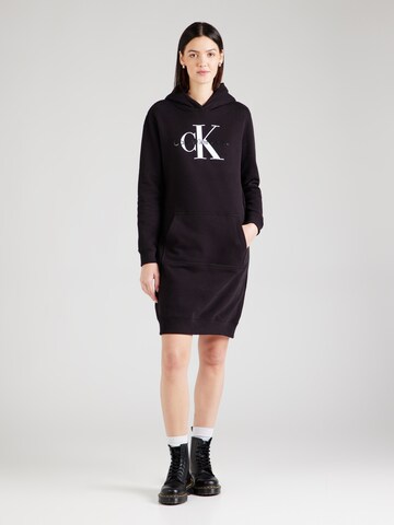 Calvin Klein Jeans - Vestido em preto: frente