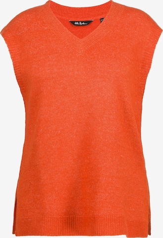 Pull-over Ulla Popken en orange : devant