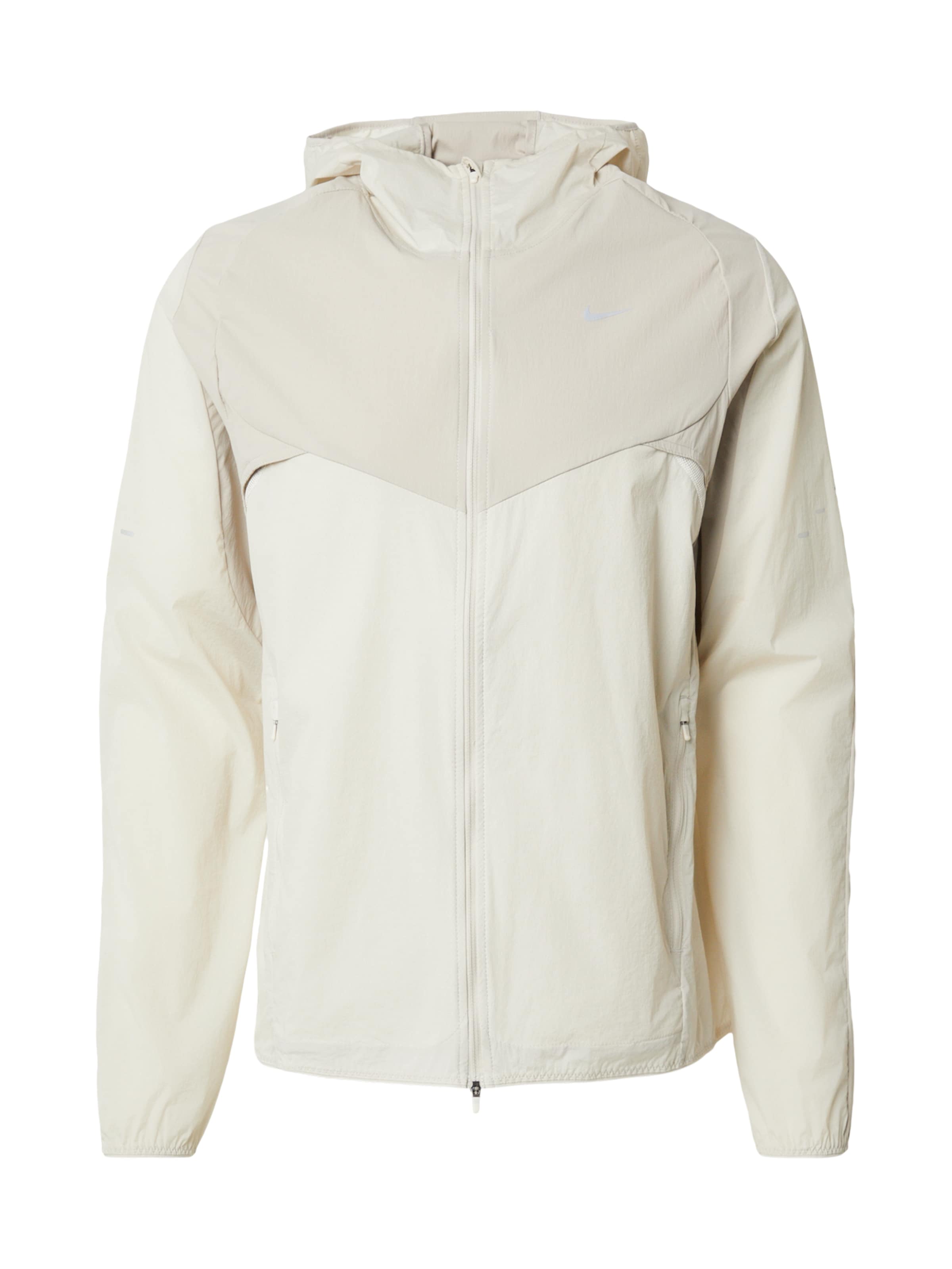 NIKE Træningsjakke 'NK' i beige / creme, Produktvisning