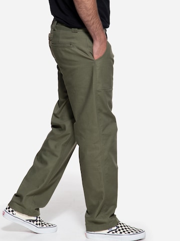 King Kerosin Regular Chino Pants in Green