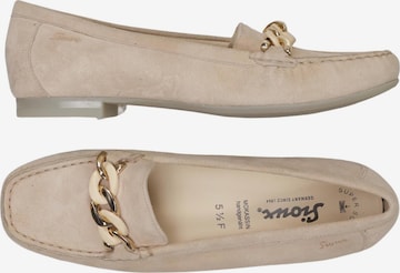 SIOUX Halbschuh 38,5 in Beige: Vorderseite