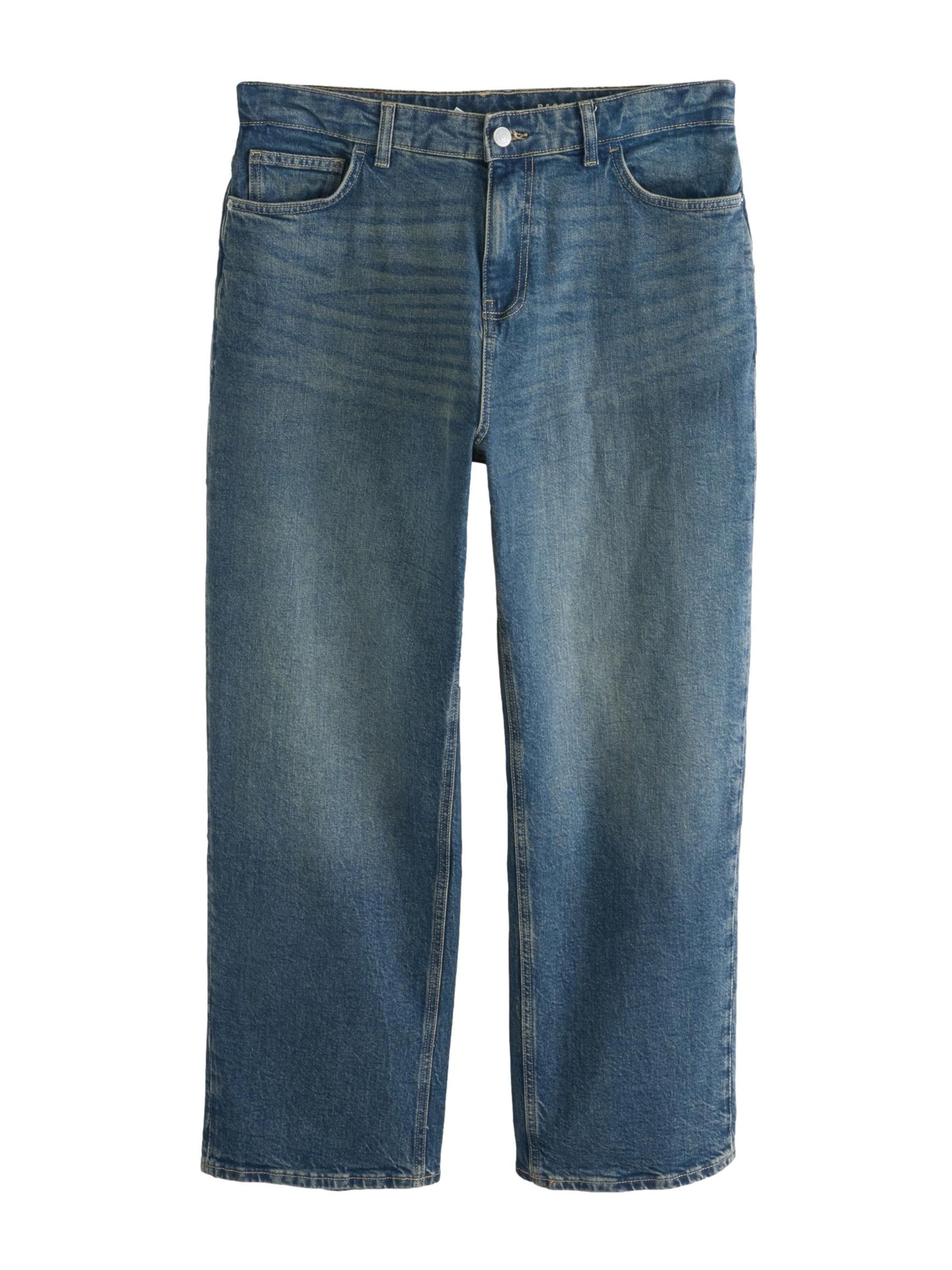 Next Vrečasti Kavbojke 'Authentic' | modra barva: sprednja stran