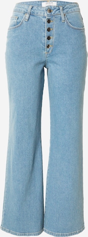 Dorothy Perkins Wide leg Jeans in Blue: front