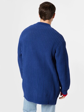 DIESEL Knit cardigan 'MORENO' in Blue