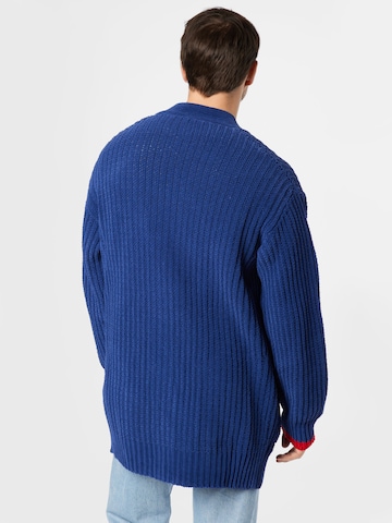 DIESEL Knit Cardigan 'MORENO' in Blue