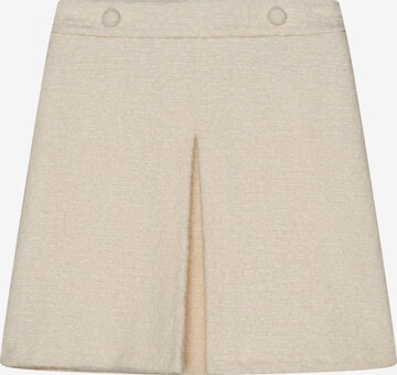 SEIDENSTICKER Skirt 'Schwarze Rose' in White: front