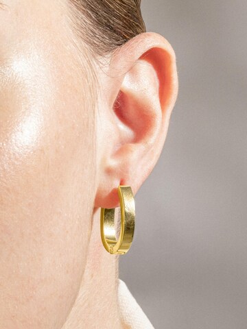 Luxenter Øreringe 'Firax' i guld
