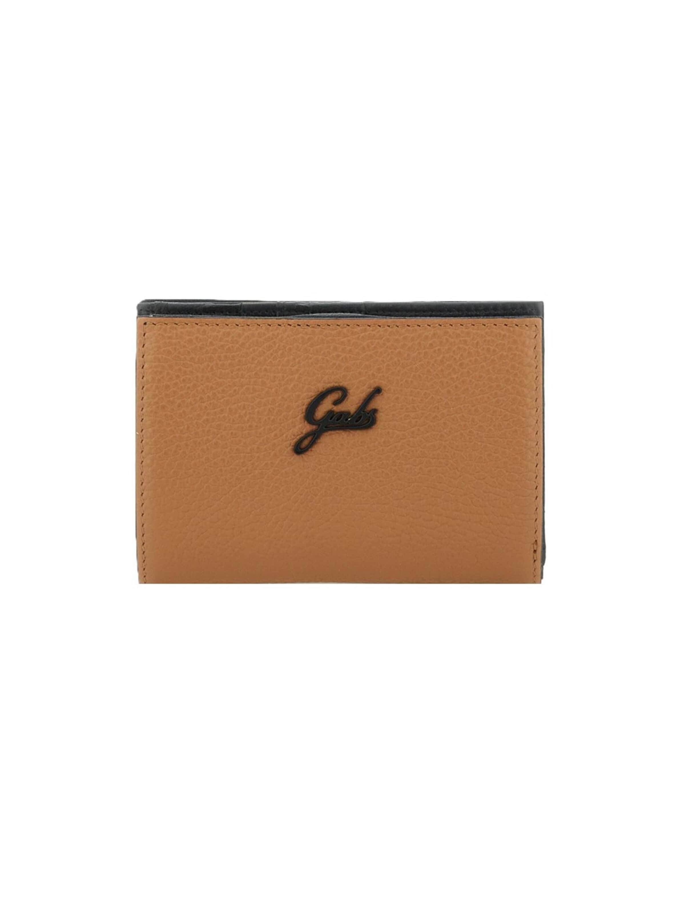 Gabs Portemonnaie 'gmoney14 bull black'‌‌‌‌ in Braun: Vorderseite
