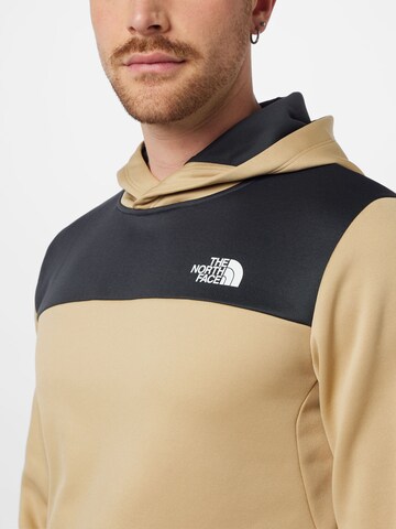 THE NORTH FACE - Sweatshirt de desporto 'REAXION' em verde