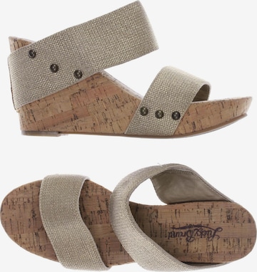 Lucky Brand Sandalen 37 in Beige: predná strana