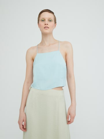 EDITED Top 'KAIKO' in Blauw: voorkant