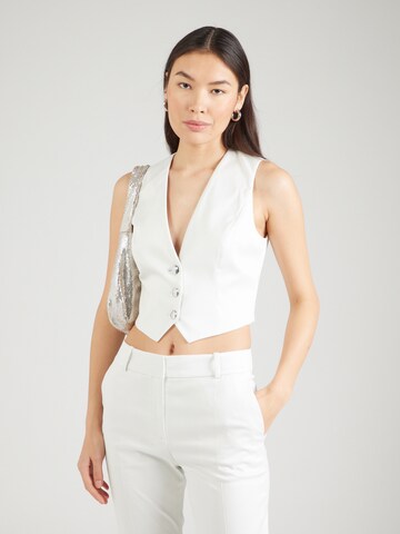 HUGO Suit vest 'Awestana' in White: front