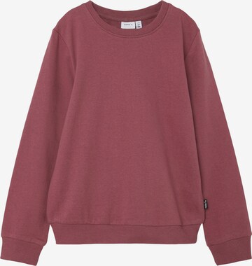 NAME IT Sweatshirt i rosa: framsida