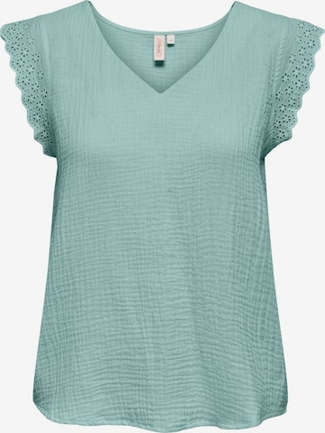 ONLY Blouse 'THYRA' in Groen: voorkant