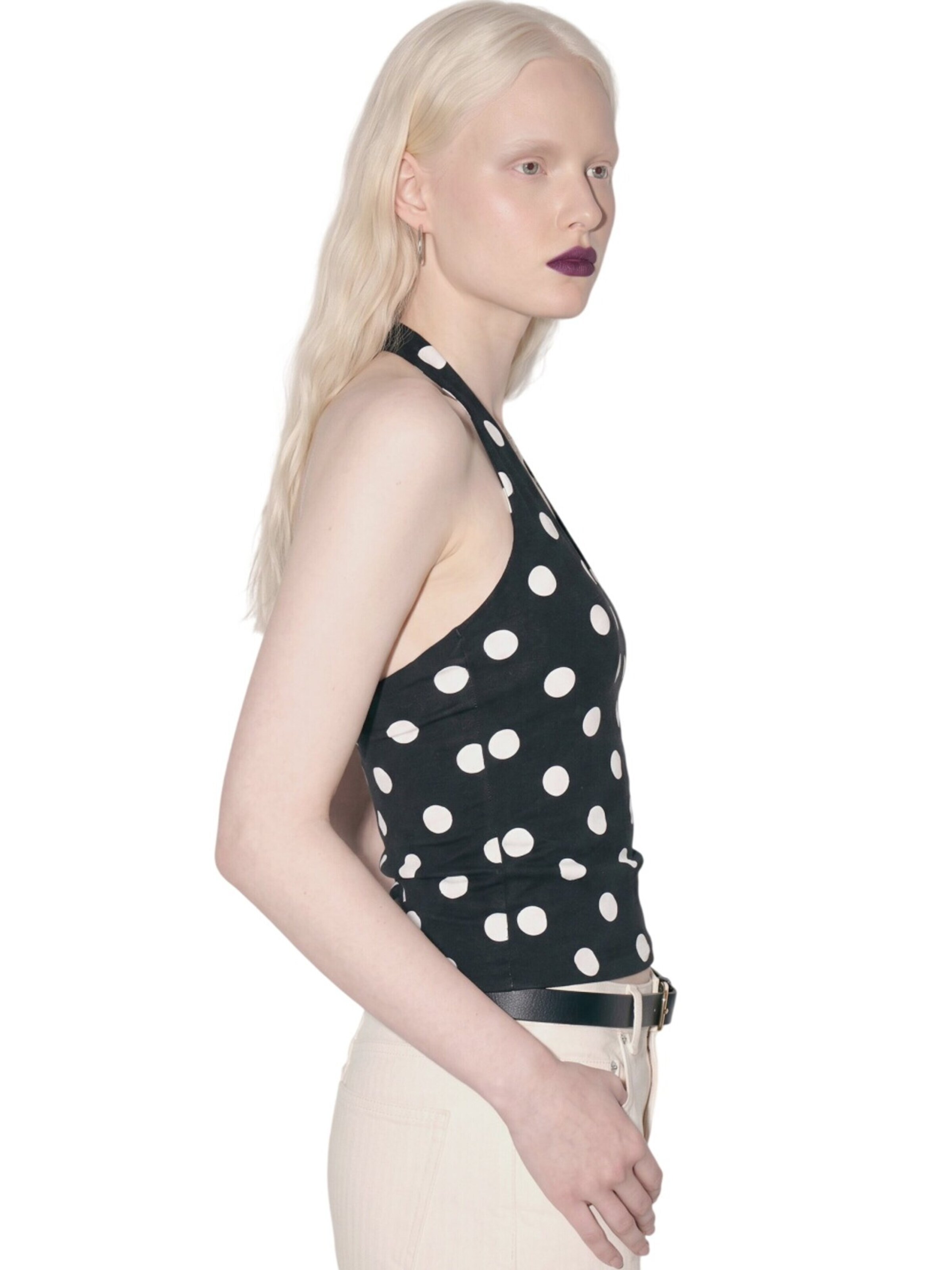 Alexa Dash Blouse in White