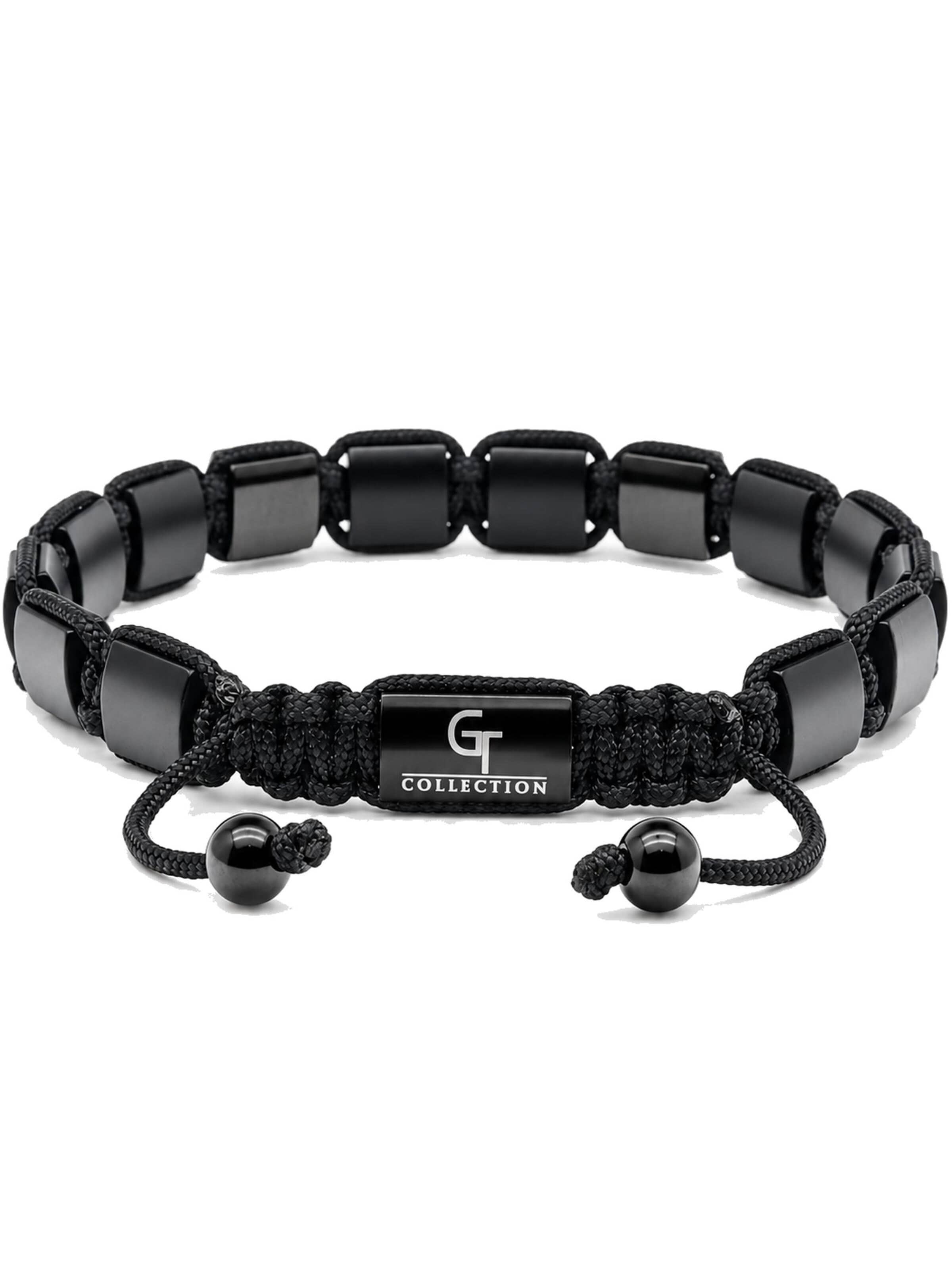 juoda GT Collection Apyrankė 'Flat-Bead'