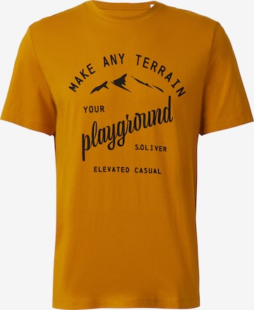 s.Oliver Tričko - Žltá: predná strana