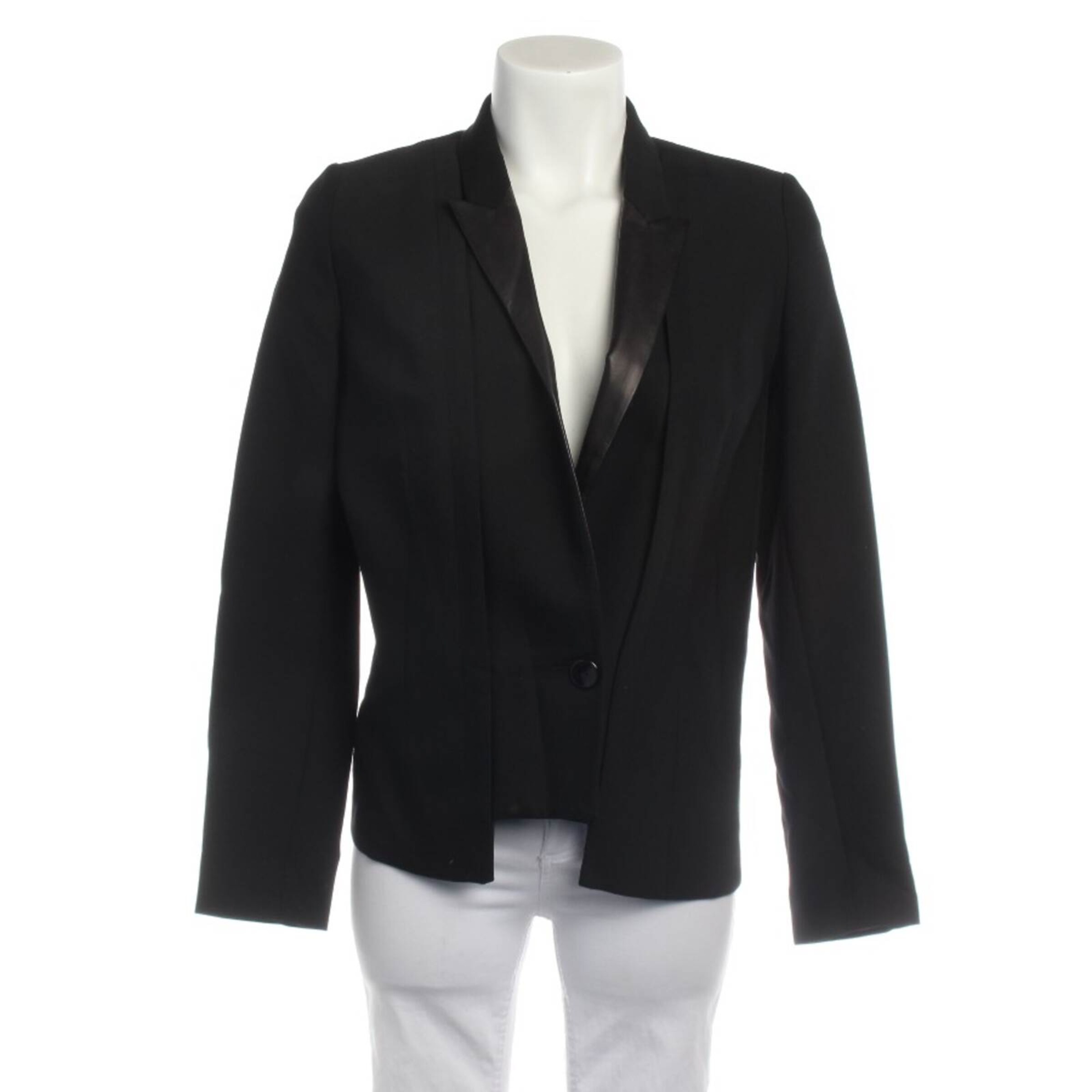 Lala Berlin Blazer XS in Schwarz: Vorderseite