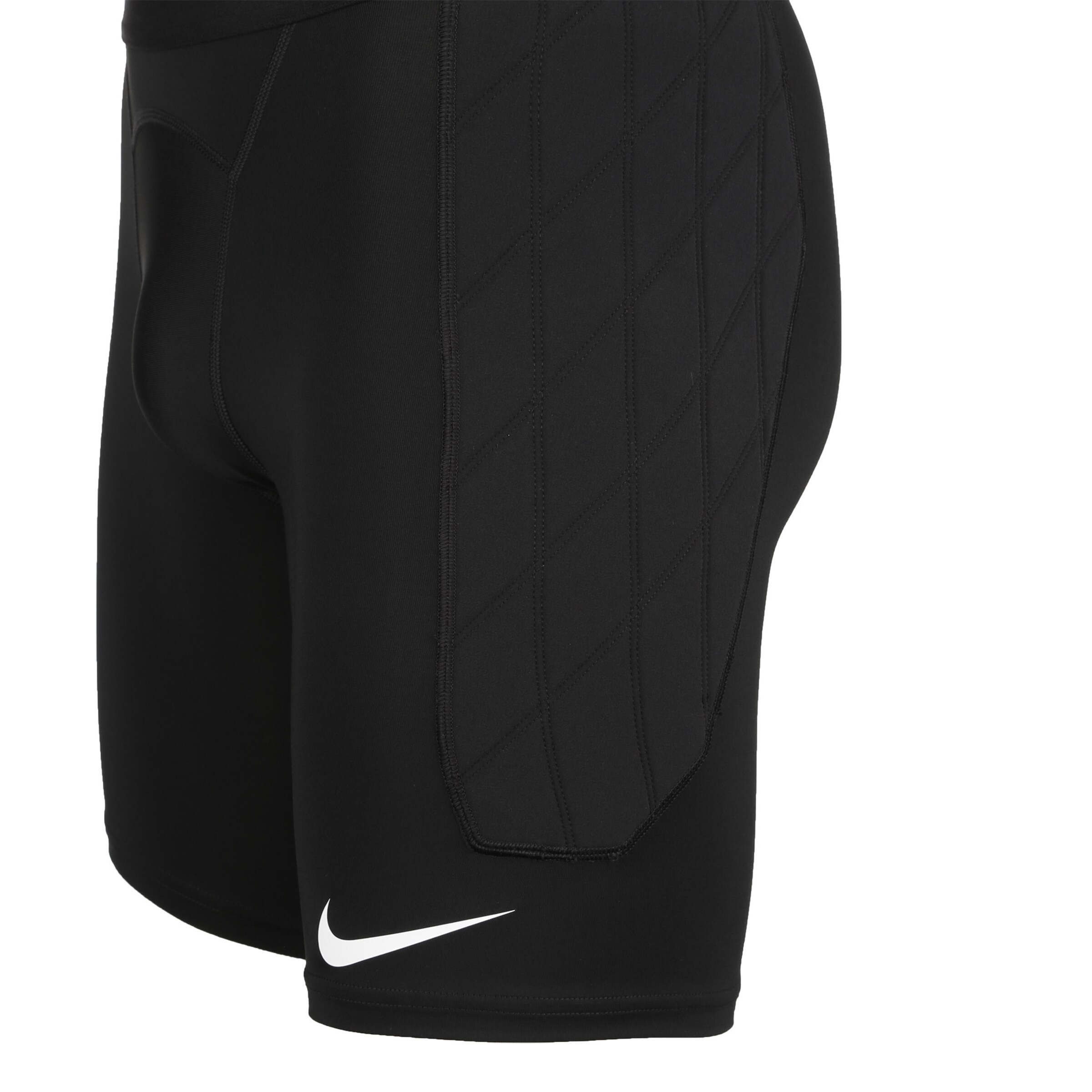 NIKE Skinny Sportshorts 'Gardien I' in Schwarz