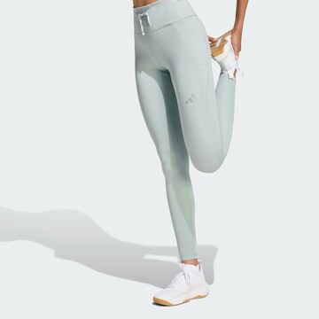 ADIDAS PERFORMANCE Skinny Sportbroek 'Essentials' in Groen