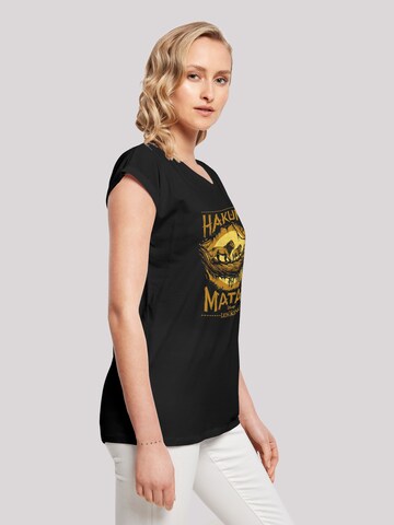 F4NT4STIC T-Shirt 'Disney Der König der Löwen Hakuna Matata' in Schwarz