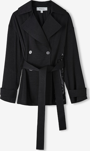 Manteau mi-saison Ipekyol en noir : devant