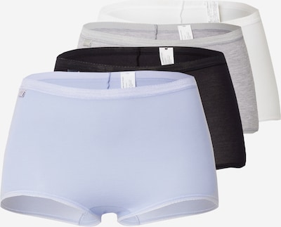 SLOGGI Panty i lyseblå / grå-meleret / sort / hvid, Produktvisning