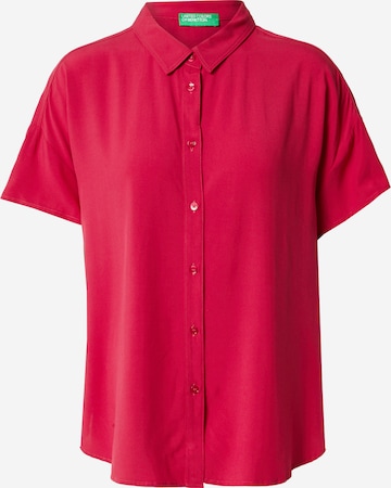 UNITED COLORS OF BENETTON - Blusa em vermelho: frente