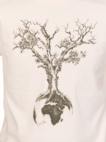 Life-Tree Shirt 'Organic Fairwear Weltenbaum' in White