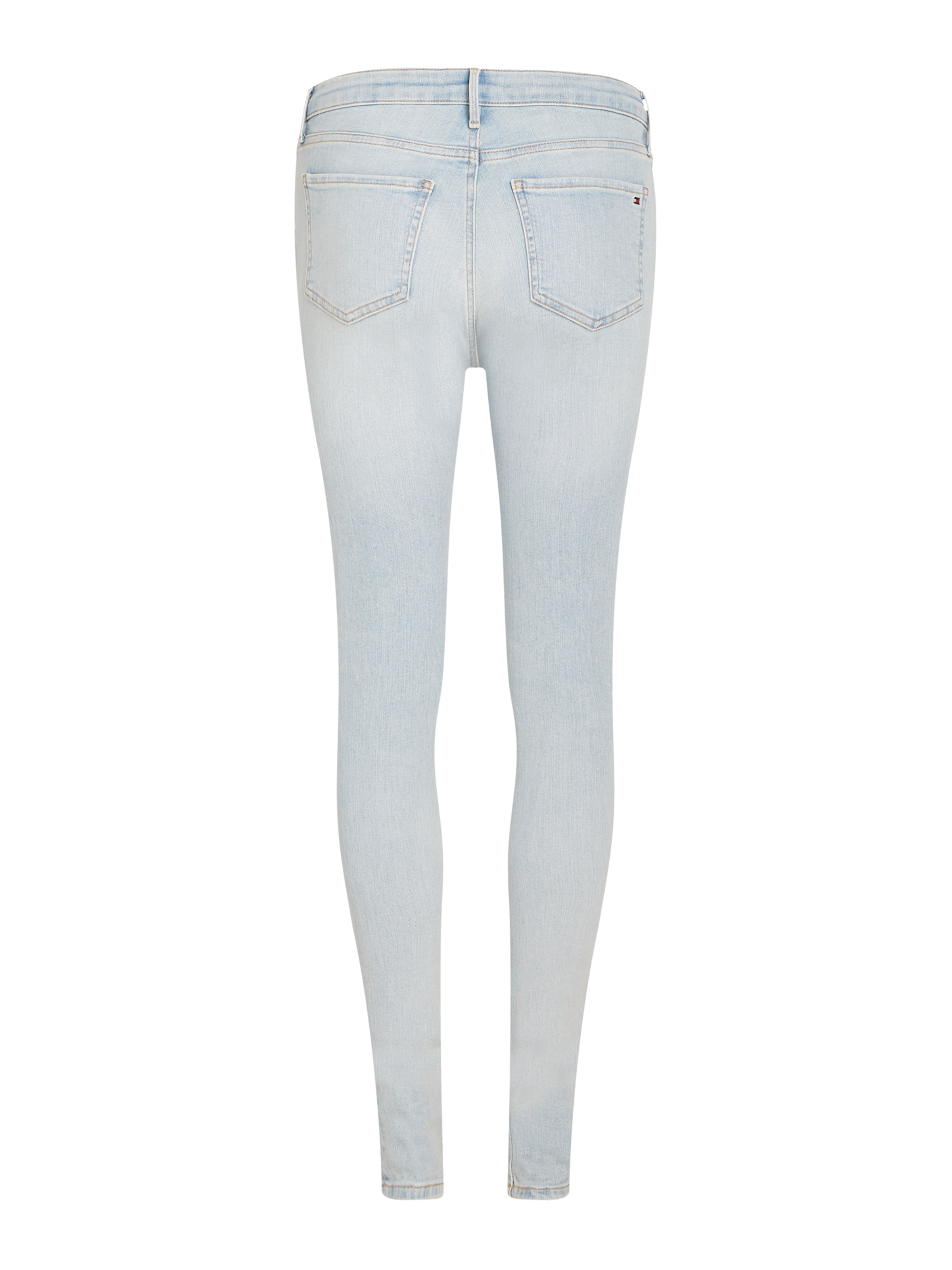 TOMMY HILFIGER Skinny Kavbojke | modra barva