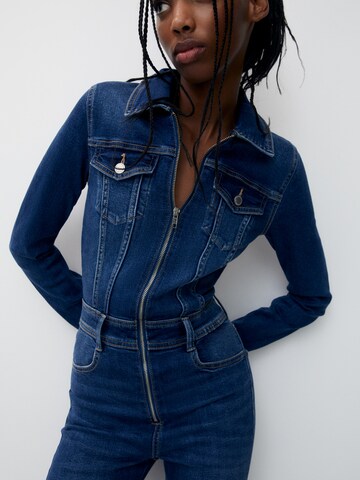 Pull&Bear Jumpsuit in Blue