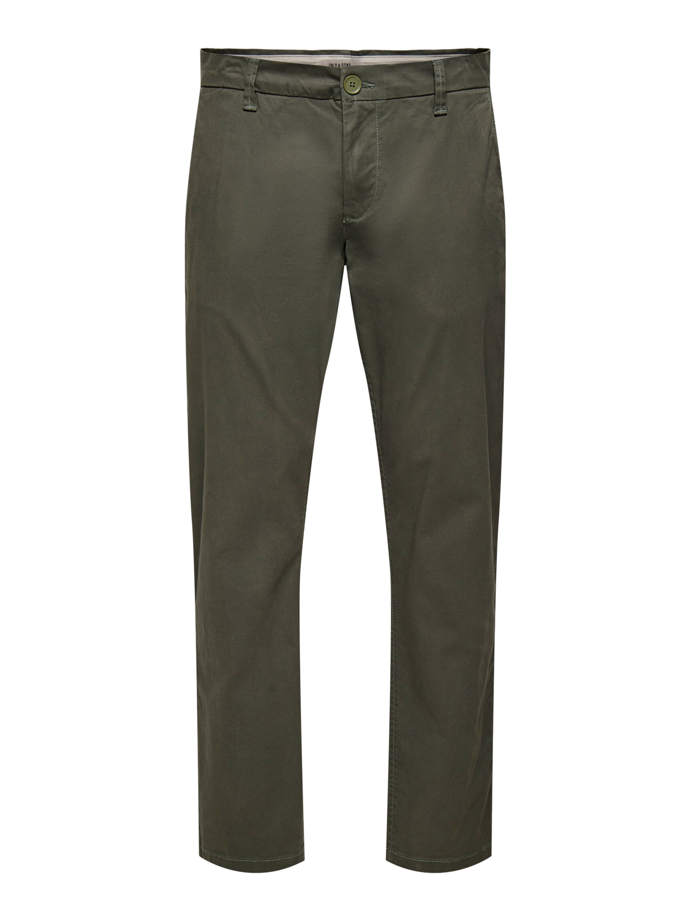 Only & Sons Chino trousers 'ONSWEFT' in Green: front