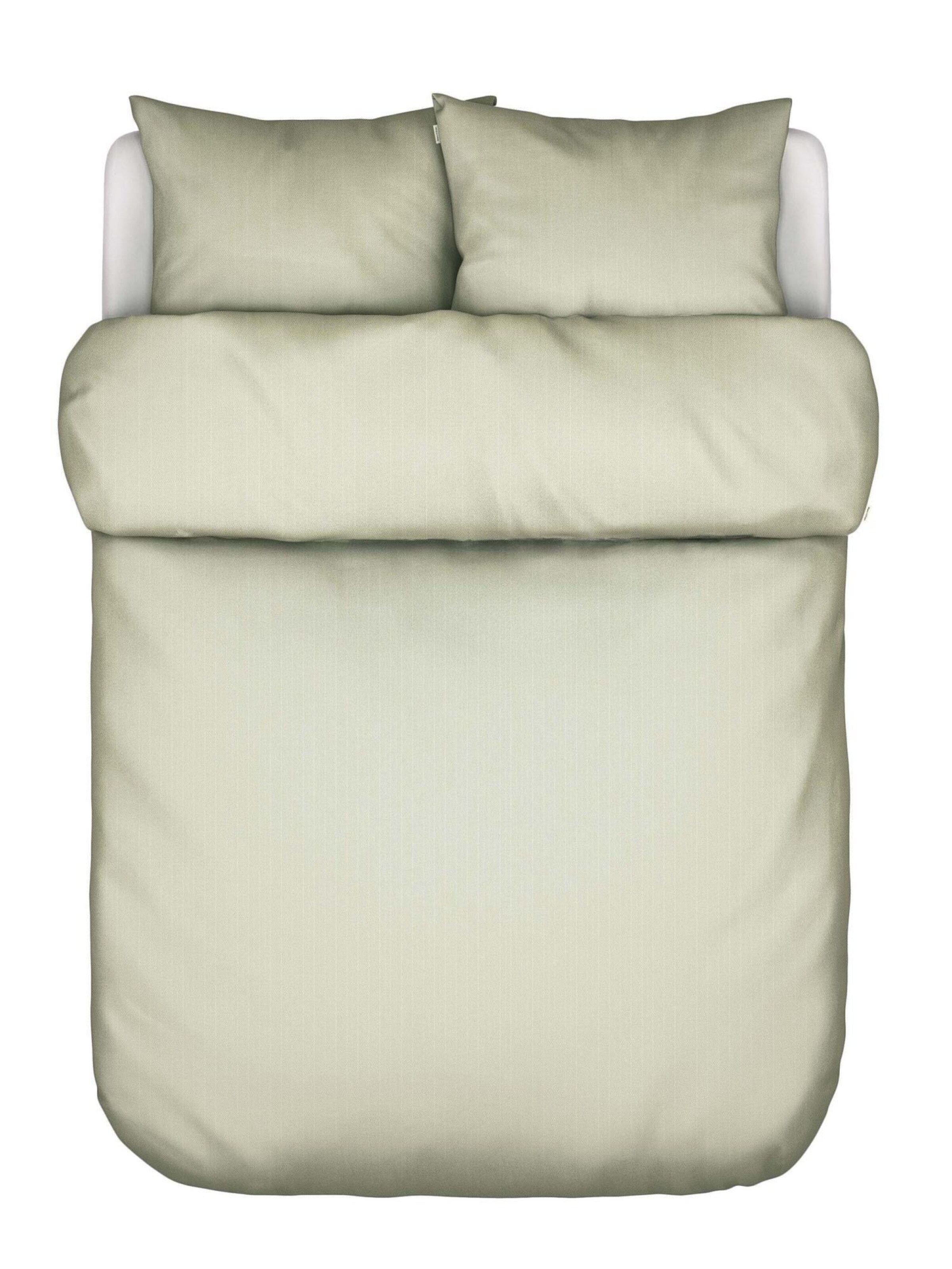 Marc O'Polo Bettwäsche 'Senja' in Grün: Vorderseite