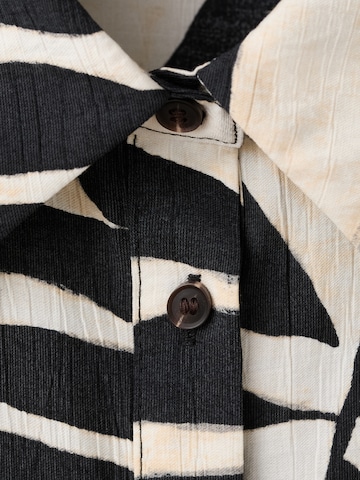 MANGO Bluse 'LIFE' in Beige