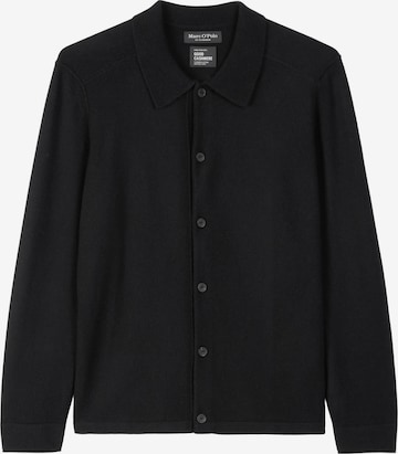 Marc O'Polo Strickjacke in Schwarz: Vorderseite
