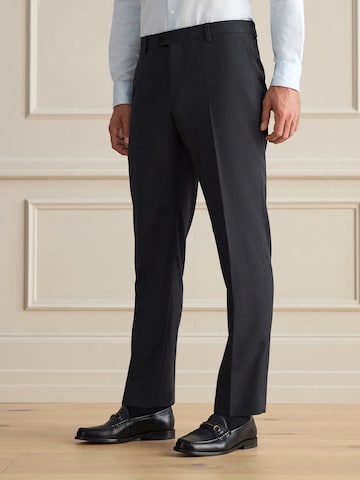 Next - regular Pantalón de pinzas 'Signature' en gris: frente