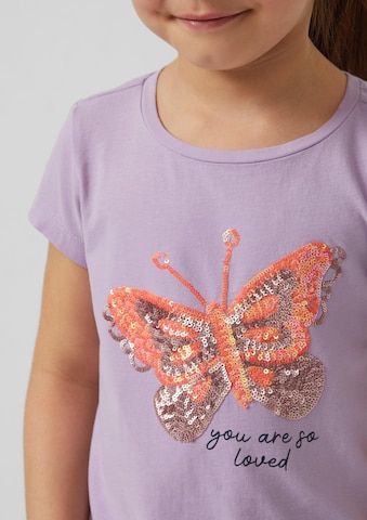 T-Shirt s.Oliver en violet